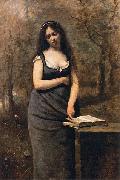 Jean Baptiste Camille  Corot Valleda oil painting artist